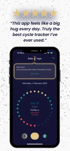 Cycle Tracker Baba Yaga screenshot