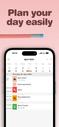 Calendar Planner Todo: Miracal screenshot