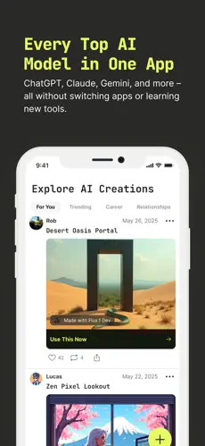 prompt mine: Create with AI screenshot