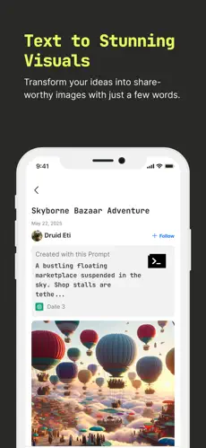 prompt mine: Create with AI screenshot