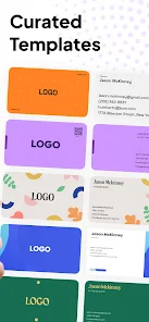 Business Card Maker: Logo Card screenshot