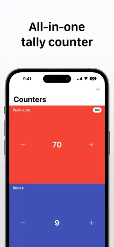 Click-to-count numbers & score tracking screenshot