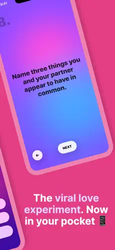 36 Questions To Fall In Love! screenshot