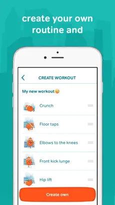 7 minute workouts with lazy monster PRO screenshot