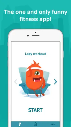 7 minute workouts with lazy monster PRO screenshot