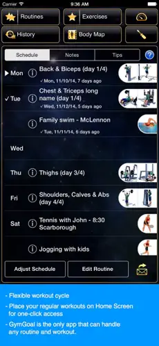 GymGoal Pro screenshot