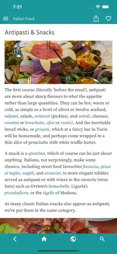 Italian Food Decoder screenshot