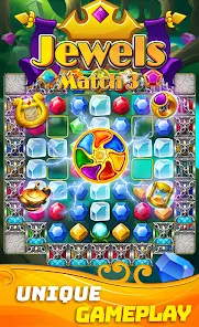 Jewels Charm: Match 3 Game Pro screenshot
