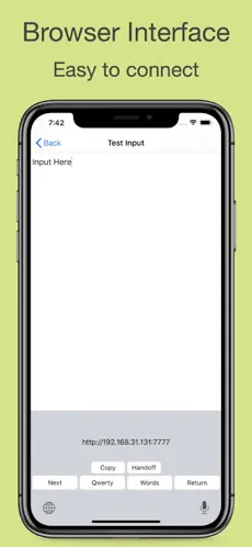 Remote Keyboard screenshot
