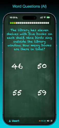 TimesX Times Tables Tester screenshot