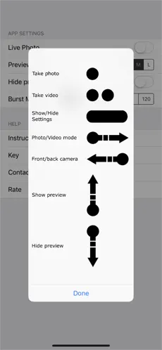 CovertCam App screenshot