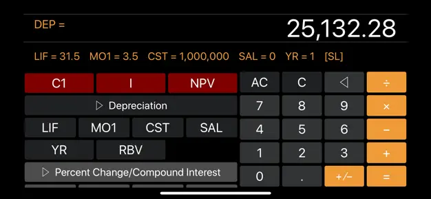 Financial Calculator++ screenshot