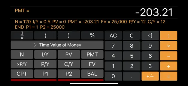 Financial Calculator++ screenshot