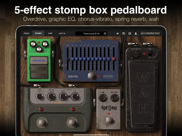 Hammond B-3X screenshot