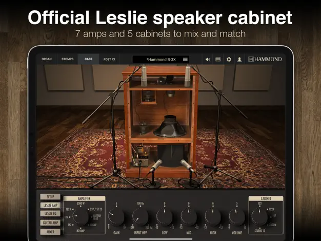 Hammond B-3X screenshot