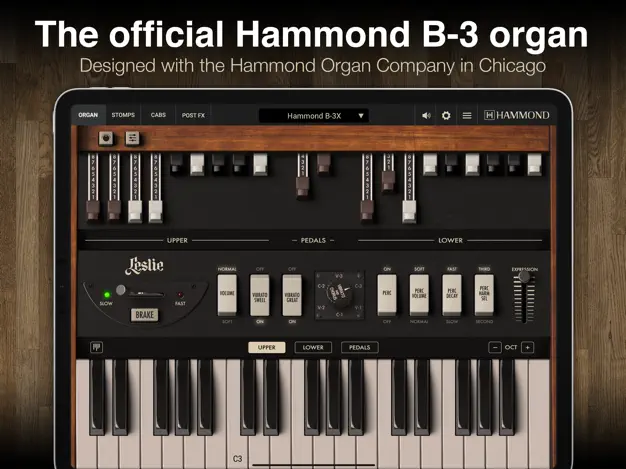 Hammond B-3X screenshot