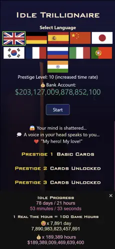 Idle Trillionaire: Money Game screenshot