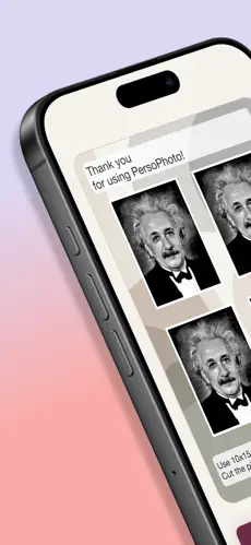 PersoPhoto App screenshot