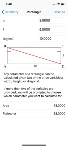 Scientific++ – Tip & Geometry Calculator screenshot