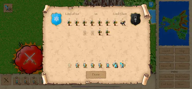 Warlords Classic Strategy screenshot
