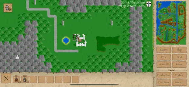 Warlords Classic Strategy screenshot