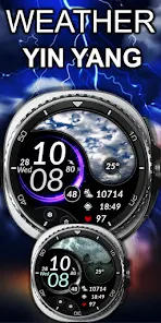 Weather Yin Yang Digital AE05 screenshot