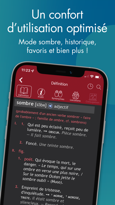 Dictionnaire Le Robert Mobile screenshot