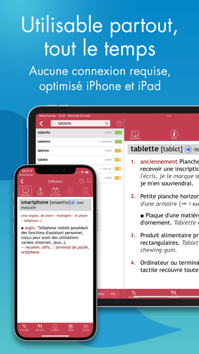 Dictionnaire Le Robert Mobile screenshot