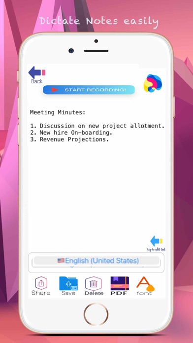Speech to Text : Voice to Text screenshot