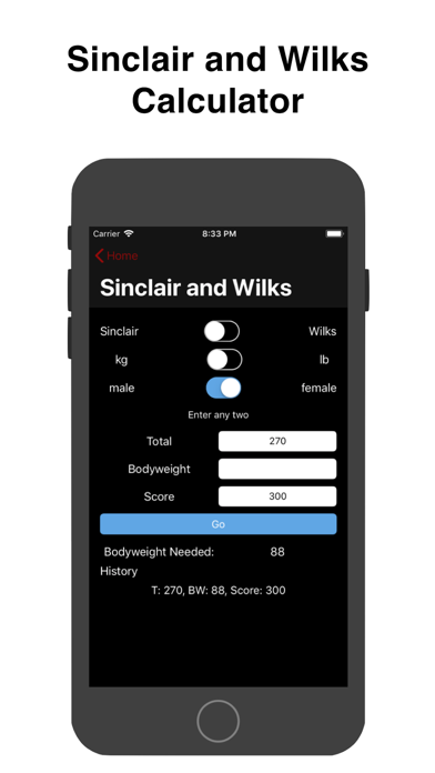 Barbell Loader and Calculator screenshot