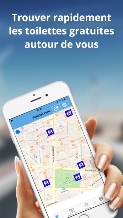 Toilets Paris – Restroom Paris screenshot