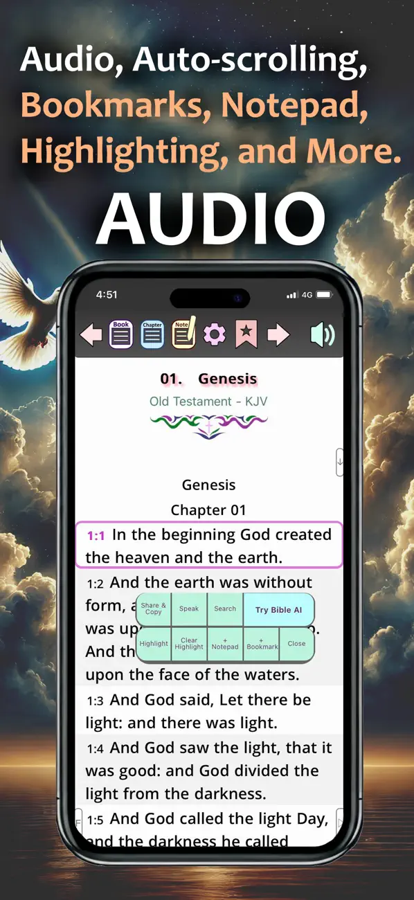 1611 King James Bible PRO screenshot