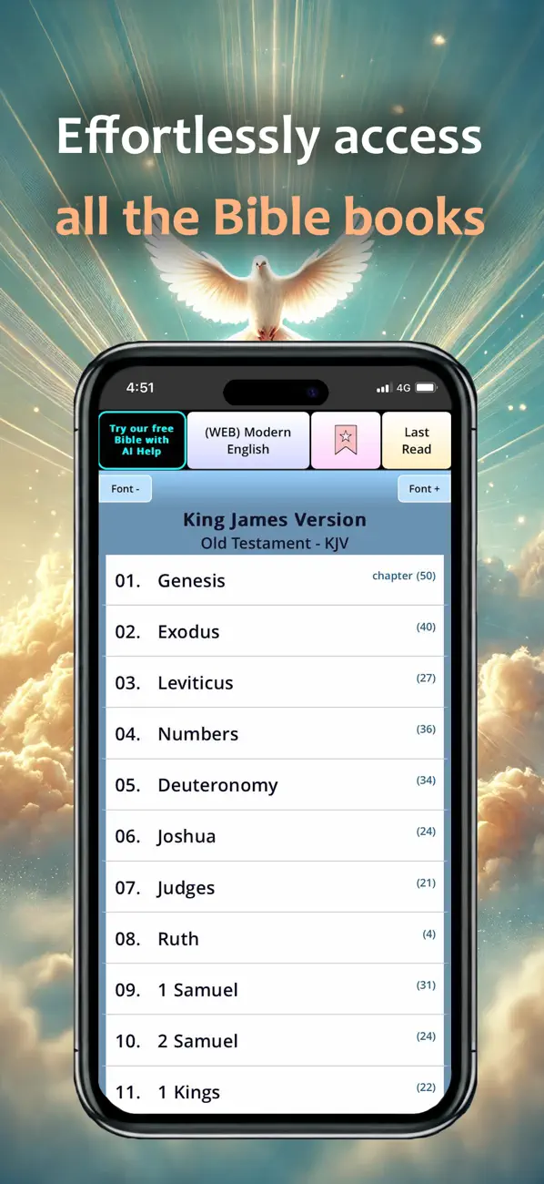 1611 King James Bible PRO screenshot