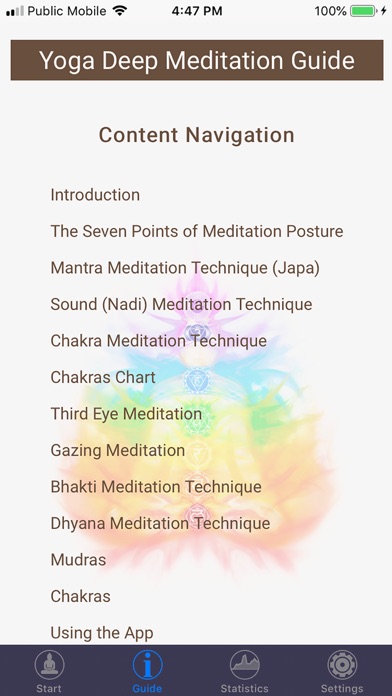 Yoga Deep Meditation screenshot