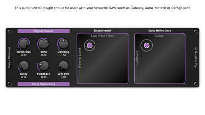 Shimmer AUv3 Audio Plugin screenshot