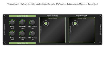 Shimmer AUv3 Audio Plugin screenshot