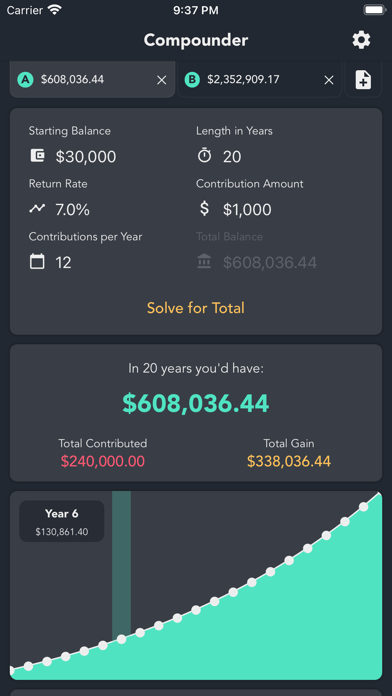 Compound Interest – Compounder screenshot