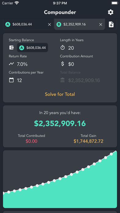 Compound Interest – Compounder screenshot