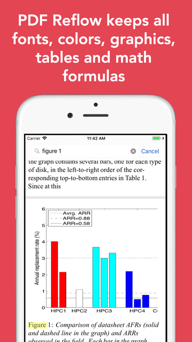 PDF Reflow screenshot