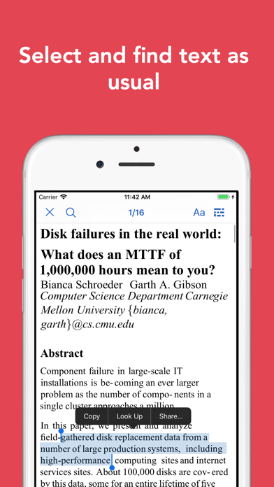 PDF Reflow screenshot