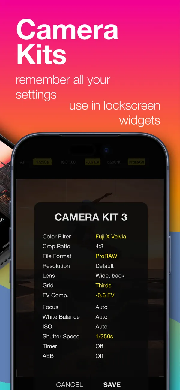 Vistax – Pro Camera screenshot