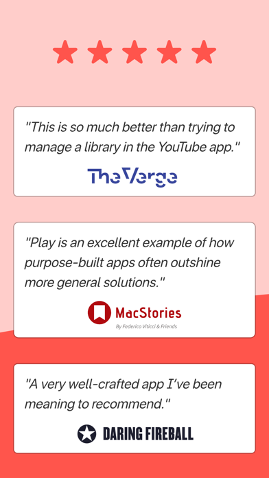 Play: Save Videos Watch Later screenshot