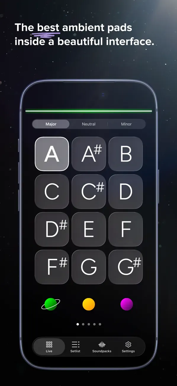 AeroPads – Pads & Soundscapes screenshot