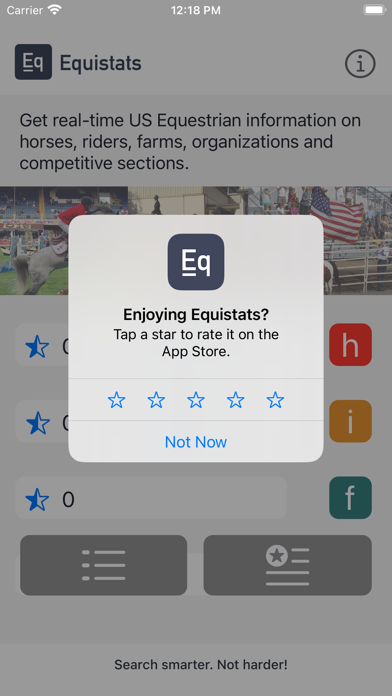 Equistats screenshot