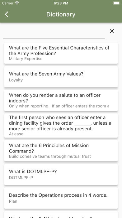 Army NCO Tools & Guide screenshot