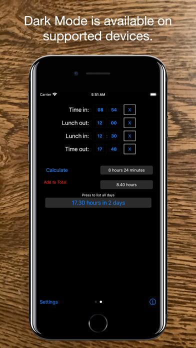 Time Clock Helper screenshot