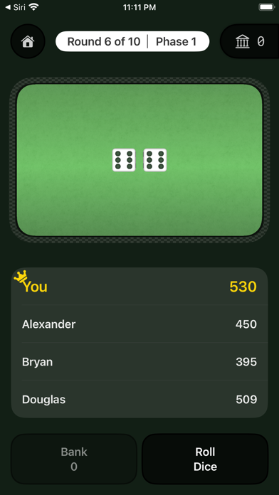 Bank – A Dice Game screenshot