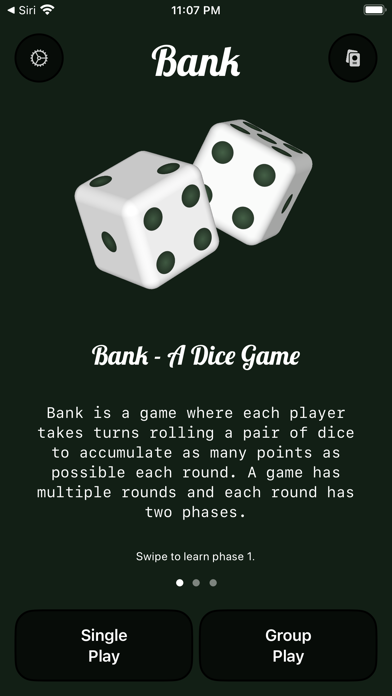 Bank – A Dice Game screenshot