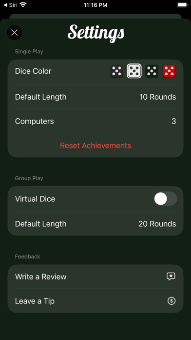 Bank – A Dice Game screenshot