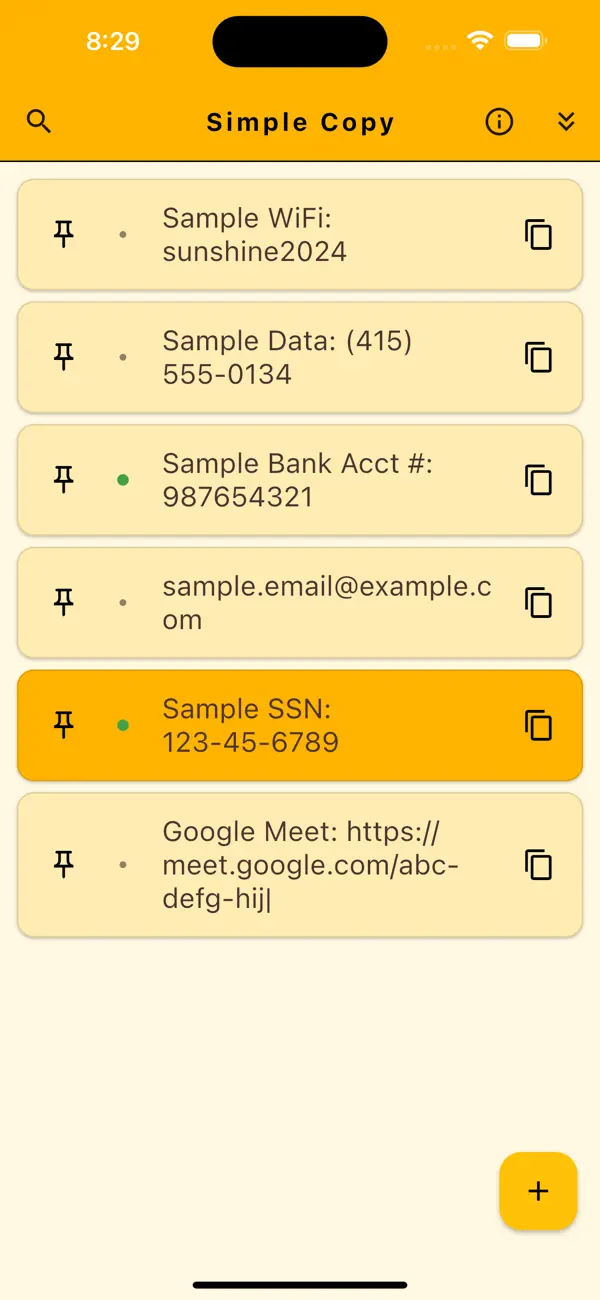 Simple Copy screenshot